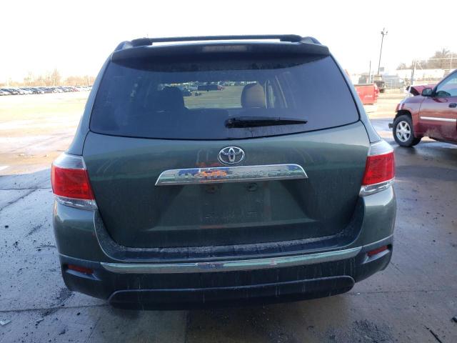 5TDZA3EH9DS039628 - 2013 TOYOTA HIGHLANDER BASE رمادي صورة 6
