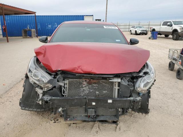 3KPF44AC2ME409578 - 2021 KIA FORTE GT RED photo 5