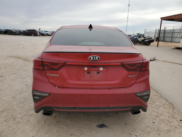 3KPF44AC2ME409578 - 2021 KIA FORTE GT RED photo 6