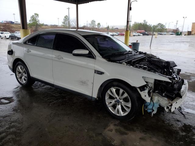 1FAHP2EWXCG115603 - 2012 FORD TAURUS SEL WHITE photo 4