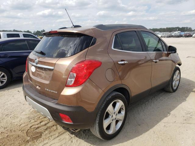 KL4CJASB6GB724976 - 2016 BUICK ENCORE BROWN photo 3