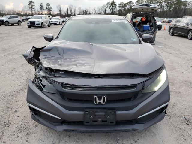 19XFC2F69KE039849 - 2019 HONDA CIVIC LX GRAY photo 5