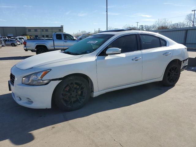 1N4AA5AP1EC473458 - 2014 NISSAN MAXIMA S WHITE photo 1