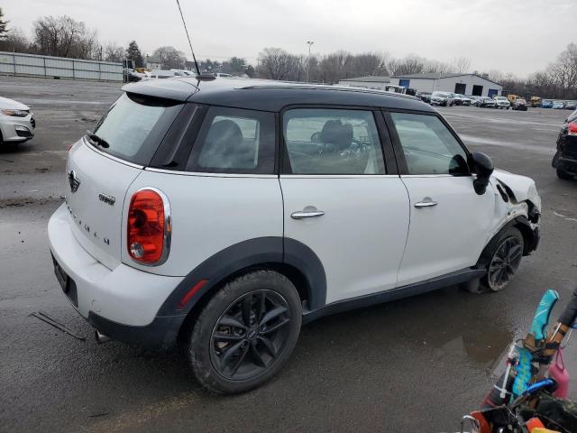 WMWZB3C53EWR39350 - 2014 MINI COOPER COUNTRYMAN WHITE photo 3