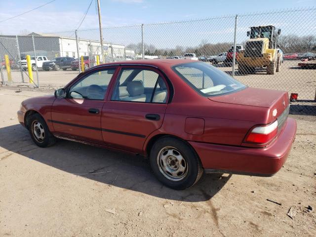 2T1BA02E4TC150797 - 1996 TOYOTA COROLLA MAROON photo 2