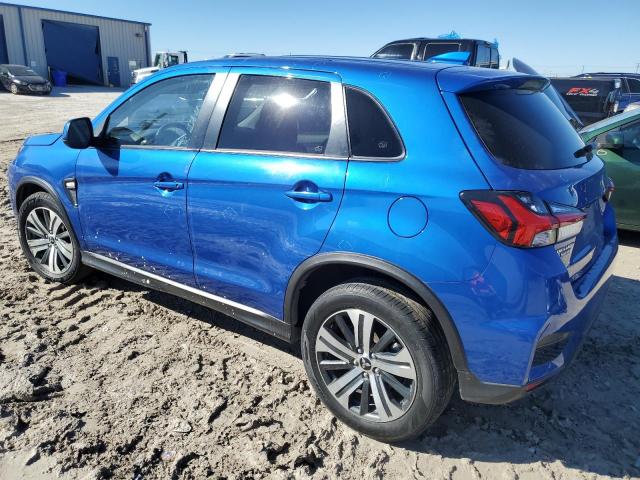 JA4APUAU4MU000987 - 2021 MITSUBISHI OUTLANDER ES BLUE photo 2