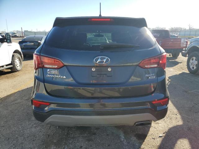 5XYZTDLB2JG571648 - 2018 HYUNDAI SANTA FE S GRAY photo 6