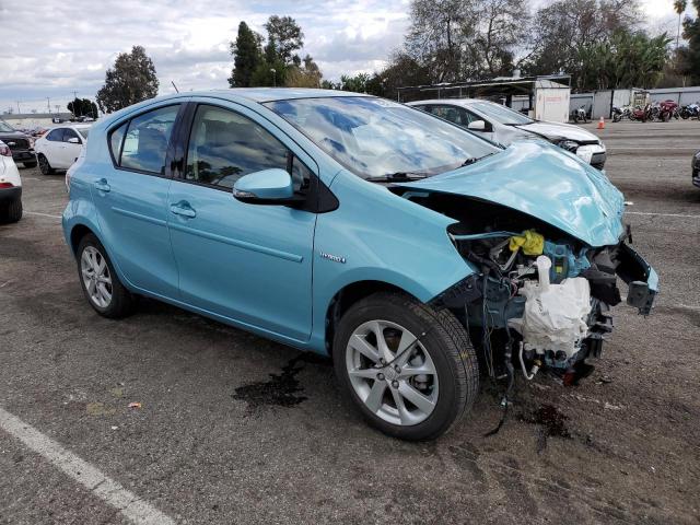 JTDKDTB34C1001091 - 2012 TOYOTA PRIUS C TURQUOISE photo 4