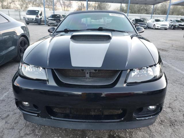 1FAFP45X92F221573 - 2002 FORD MUSTANG GT BLACK photo 5