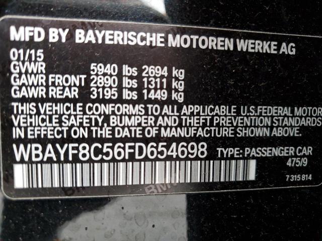 WBAYF8C56FD654698 - 2015 BMW ALPINA B7 LXI შავი ფოტო 12