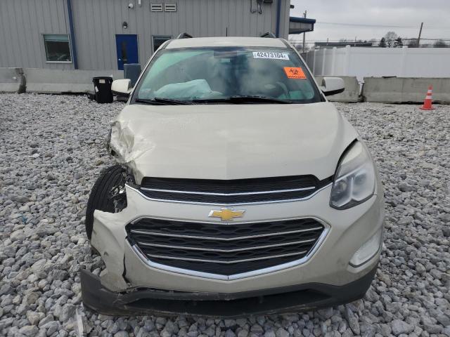 1GNALCEK8GZ108144 - 2016 CHEVROLET EQUINOX LT CREAM photo 5