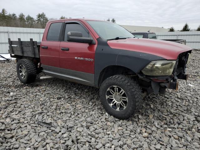 1D7RV1GT3BS545959 - 2011 DODGE RAM 1500 RED photo 4