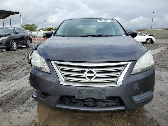 3N1AB7AP5DL753019 - 2013 NISSAN SENTRA S GRAY photo 5