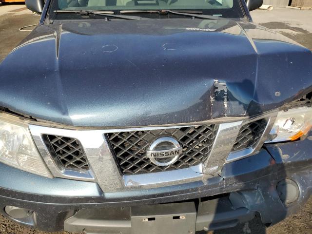 1N6AD0EV3EN753770 - 2014 NISSAN FRONTIER S BLUE photo 11