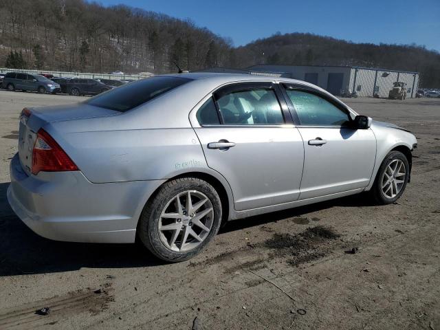 3FAHP0JG9CR236294 - 2012 FORD FUSION SEL SILVER photo 3