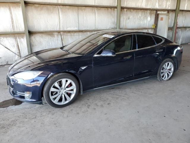 5YJSA1H22EFP68377 - 2014 TESLA MODEL S 蓝色 照片 1