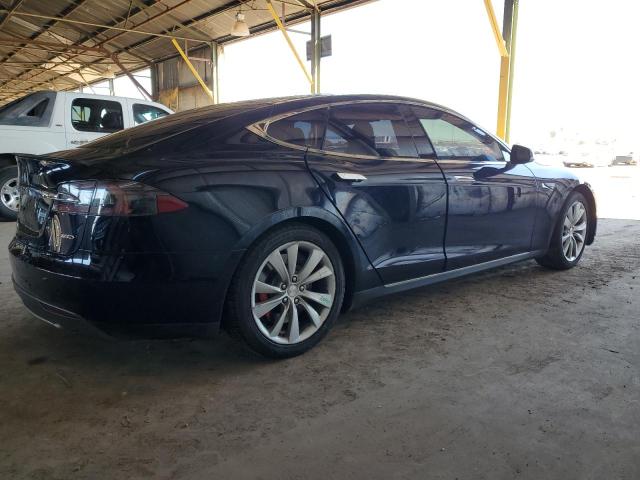 5YJSA1H22EFP68377 - 2014 TESLA MODEL S 蓝色 照片 3