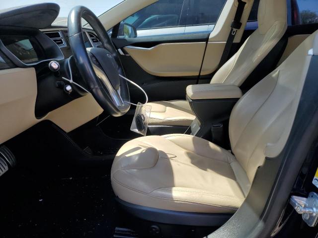 5YJSA1H22EFP68377 - 2014 TESLA MODEL S 蓝色 照片 7