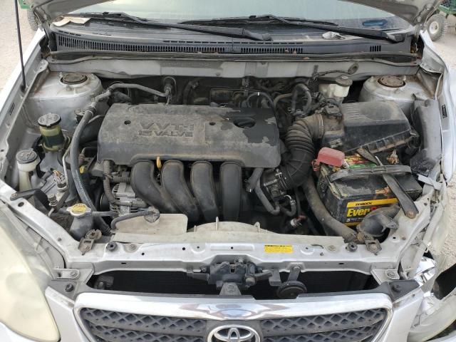 JTDBR32E770117545 - 2007 TOYOTA COROLLA CE SILVER photo 11