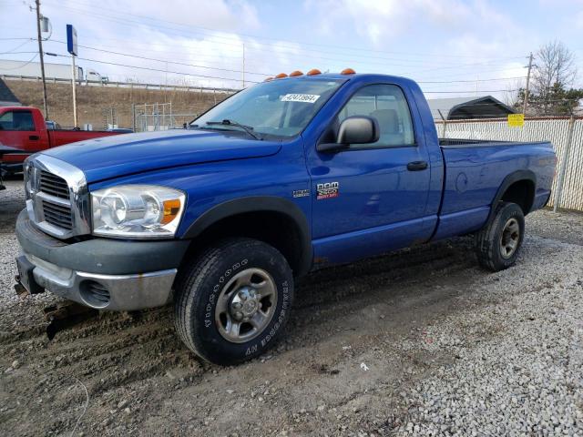 3D7KS26D78G163296 - 2008 DODGE RAM 2500 ST BLUE photo 1