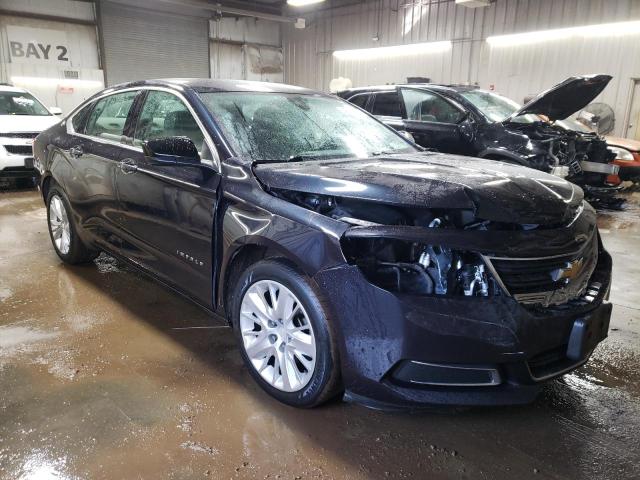 2G11Y5SL1E9216771 - 2014 CHEVROLET IMPALA LS BLUE photo 4