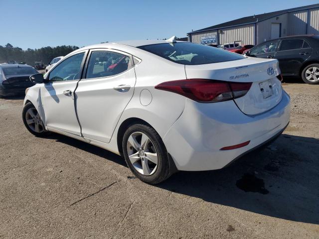 5NPDH4AEXEH471515 - 2014 HYUNDAI ELANTRA SE WHITE photo 2