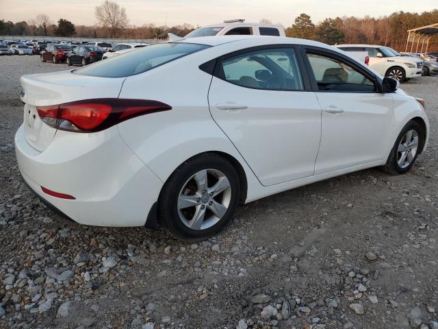 5NPDH4AEXEH471515 - 2014 HYUNDAI ELANTRA SE WHITE photo 3