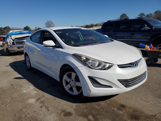 5NPDH4AEXEH471515 - 2014 HYUNDAI ELANTRA SE WHITE photo 4