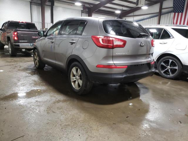 KNDPB3A24D7460740 - 2013 KIA SPORTAGE BASE GRAY photo 2