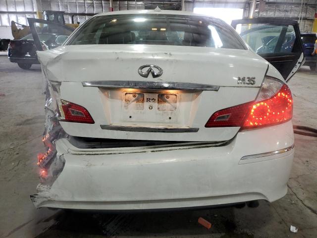 JNKAY01E58M602838 - 2008 INFINITI M35 BASE WHITE photo 6