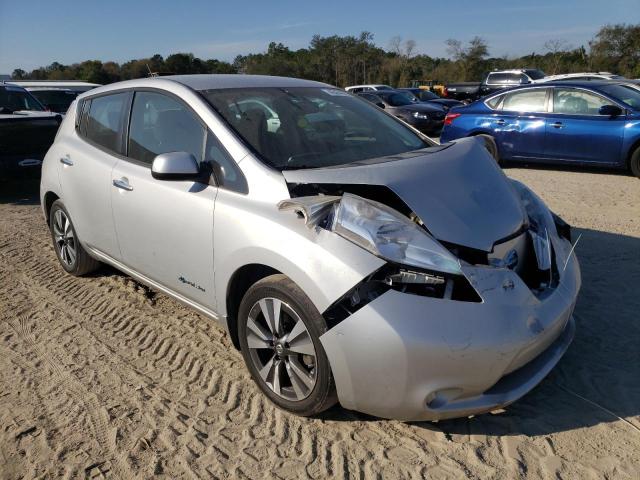 1N4BZ0CP0GC307755 - 2016 NISSAN LEAF SV SILVER photo 4