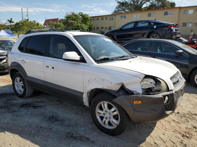 KM8JN12D36U322897 - 2006 HYUNDAI TUCSON GLS WHITE photo 4