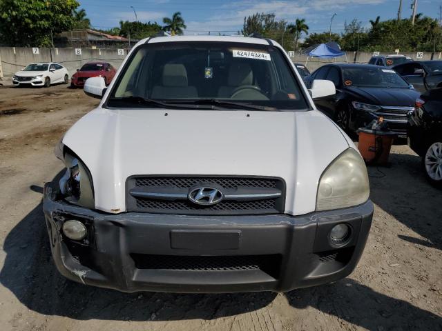 KM8JN12D36U322897 - 2006 HYUNDAI TUCSON GLS WHITE photo 5