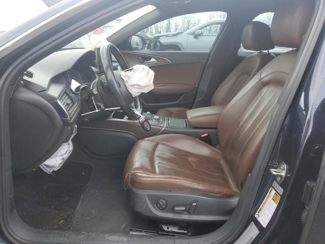 WAUHGBFC9EN113450 - 2014 AUDI A6 PRESTIGE ლურჯი ფოტო 7