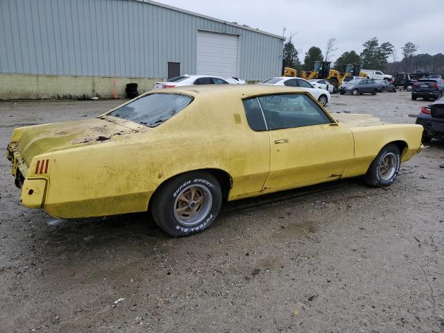 276579P250593 - 1969 PONTIAC GRAN PRIX YELLOW photo 3