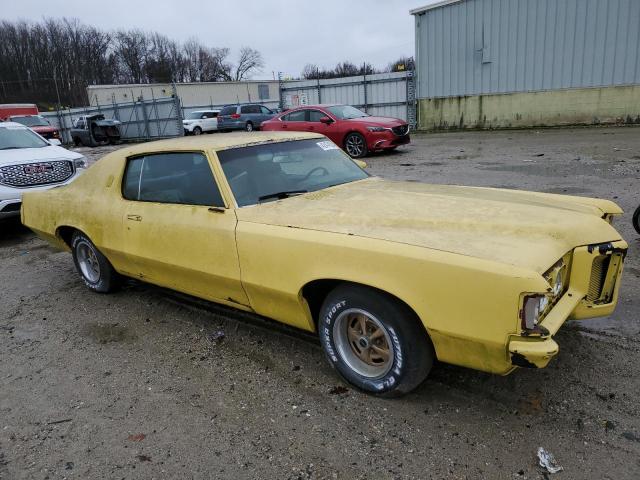 276579P250593 - 1969 PONTIAC GRAN PRIX YELLOW photo 4