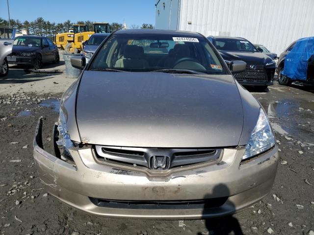 1HGCM56673A097482 - 2003 HONDA ACCORD EX TAN photo 5