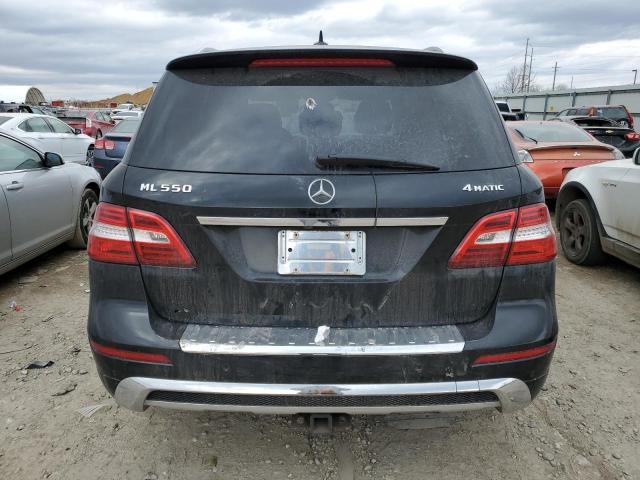 4JGDA7DB9DA146329 - 2013 MERCEDES-BENZ ML 550 4MATIC BLACK photo 6