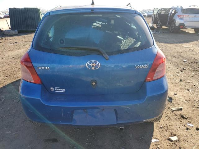 JTDJT923375096419 - 2007 TOYOTA YARIS BLUE photo 6