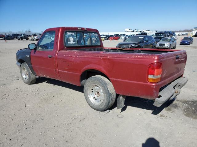 1FTCR10A5VUB69089 - 1997 FORD RANGER RED photo 2