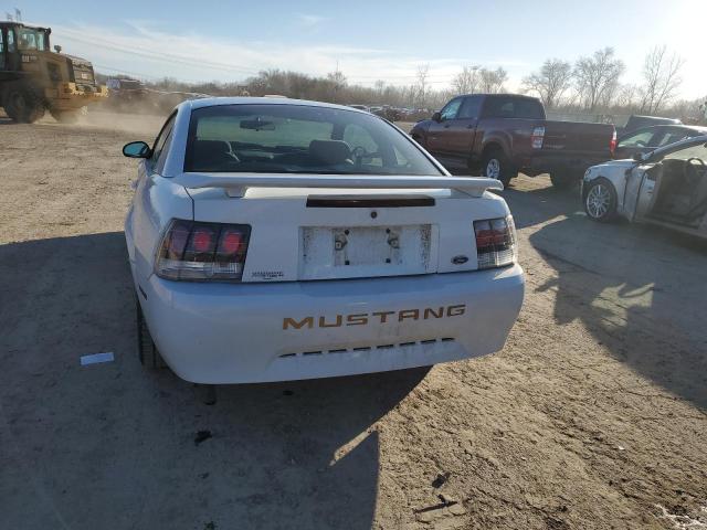 1FAFP40624F215499 - 2004 FORD MUSTANG WHITE photo 6