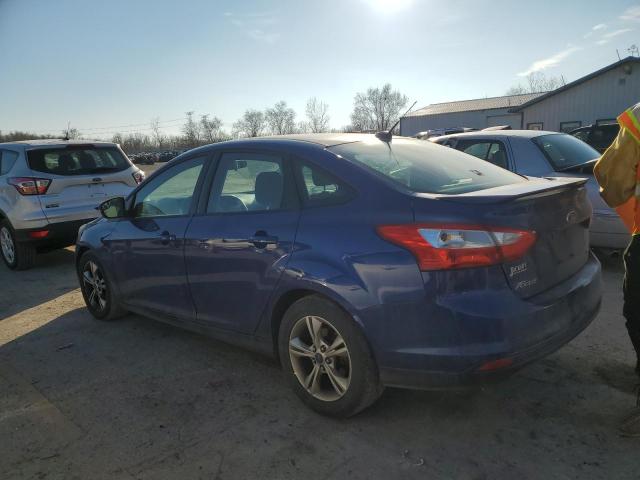 1FAHP3F2XCL242831 - 2012 FORD FOCUS SE BLUE photo 2