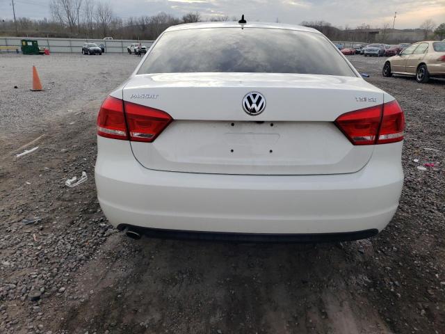 1VWBT7A38FC063563 - 2015 VOLKSWAGEN PASSAT SE WHITE photo 6