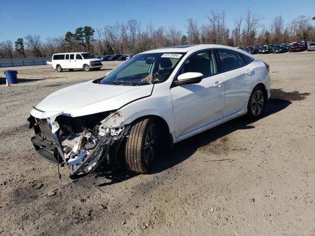 19XFC1F78HE009351 - 2017 HONDA CIVIC EXL თეთრი ფოტო 1