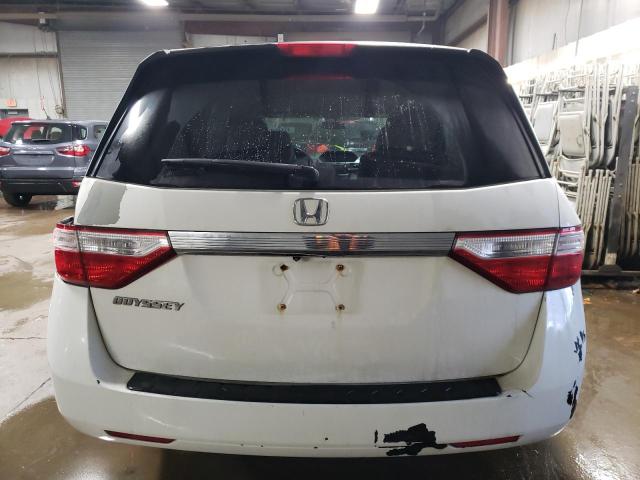 5FNRL5H22DB090180 - 2013 HONDA ODYSSEY LX WHITE photo 6