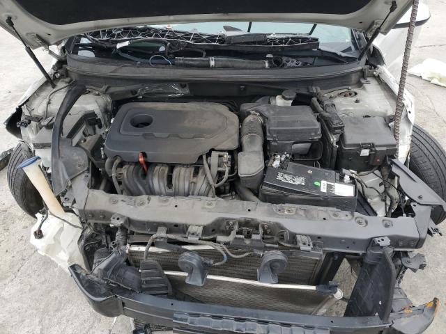 5NPE24AF6HH584221 - 2017 HYUNDAI SONATA SE SILVER photo 11