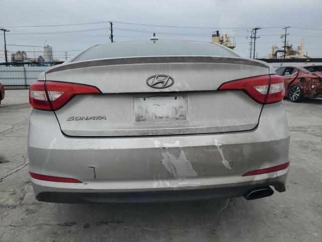 5NPE24AF6HH584221 - 2017 HYUNDAI SONATA SE SILVER photo 6