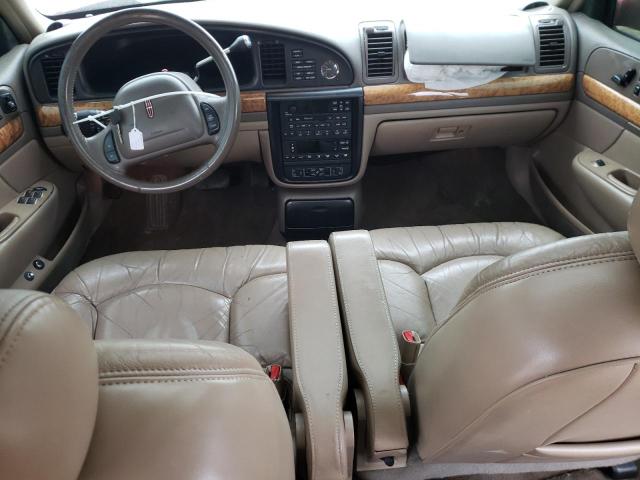 1LNFM97V3WY605849 - 1998 LINCOLN CONTINENTA RED photo 8