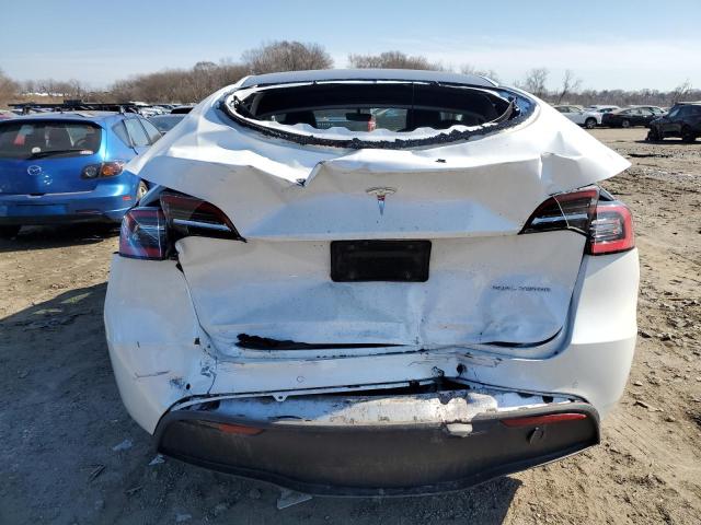 5YJYGDEE9MF114869 - 2021 TESLA MODEL Y WHITE photo 6