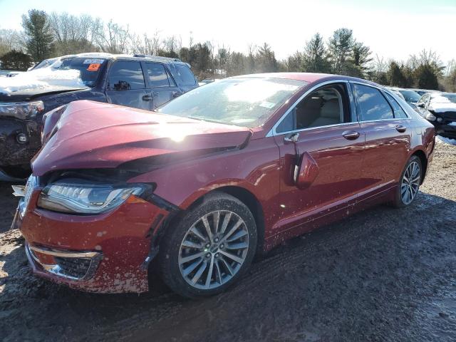 3LN6L5KU6HR623693 - 2017 LINCOLN MKZ HYBRID PREMIERE BURGUNDY photo 1